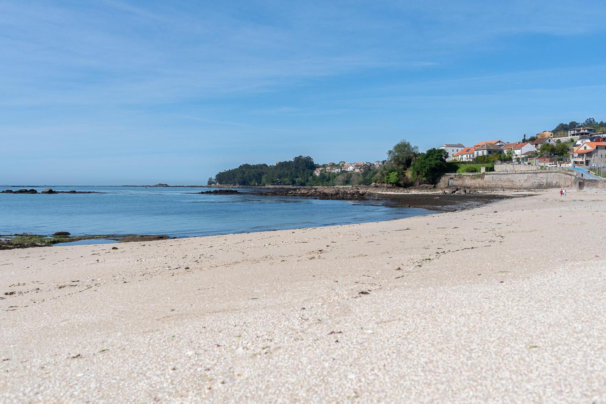 Appartamento Apartamento Espacioso Cerca De La Playa Con Aire Acondicionado Moaña Esterno foto